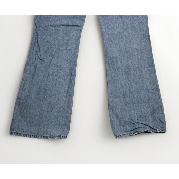 Express X2 Y2K Jeans Womens 8 Bootcut Light Blue Cotton Denim Measures 31 x 31 - Picture 9 of 10